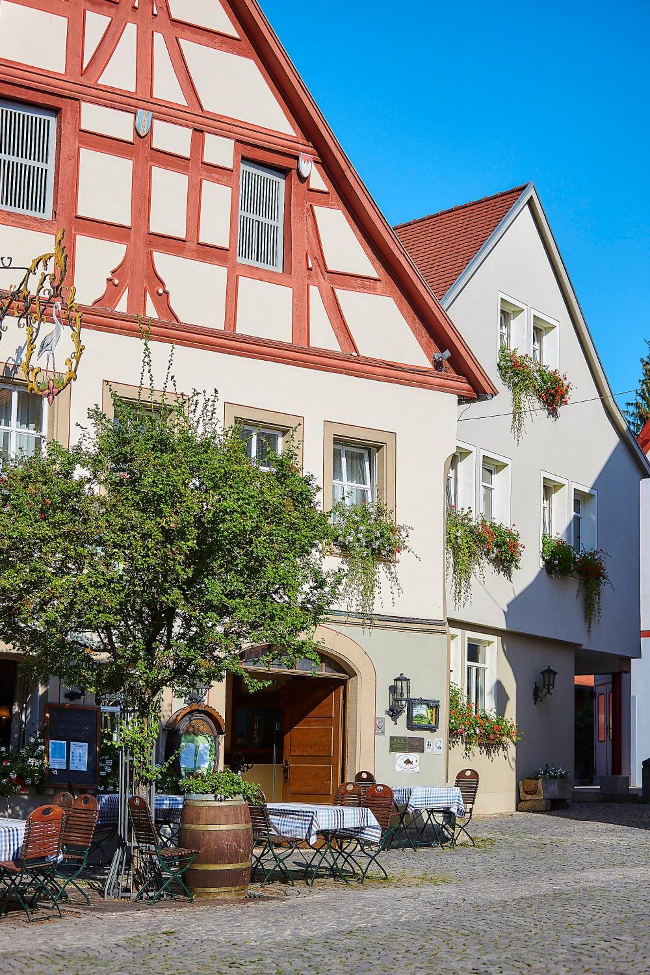 Flair Hotel Zum Storchen Bad Windsheim Buitenkant foto